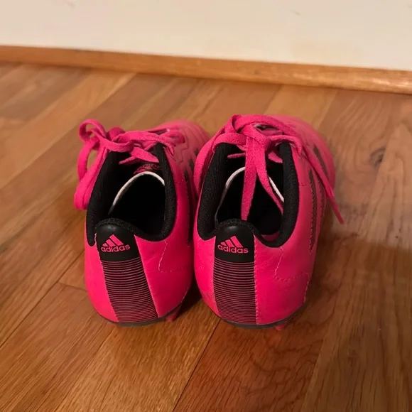 Adidas Pink Soccer Cleats Girls 13K - Picture 8 of 10